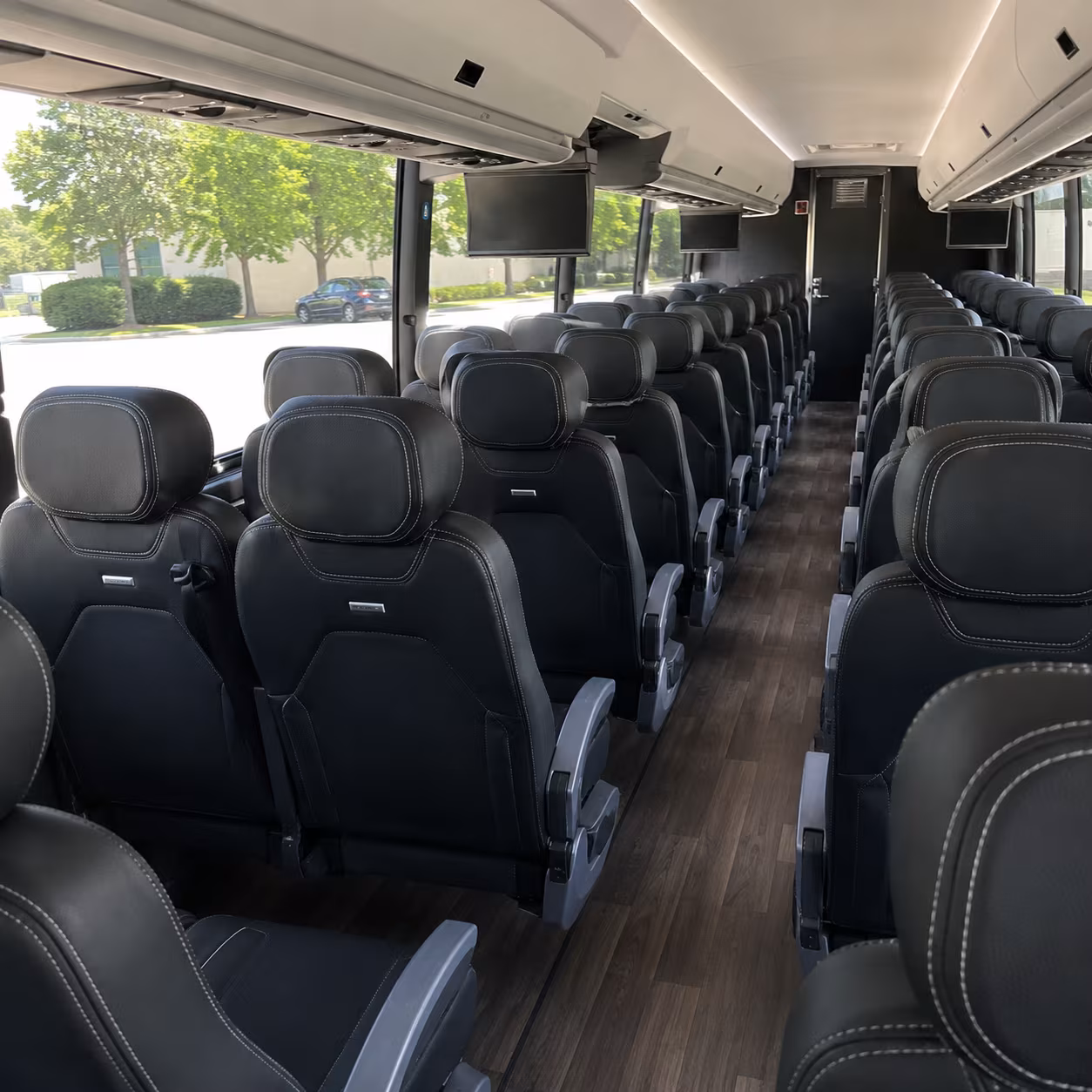 brookline stress free charter bus rentals for brookline sporting events