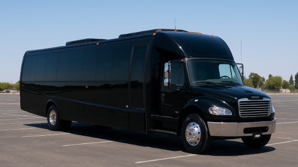 Exterior of Charter Bus Company Framingham's 15 Passenger Minibus in Framingham