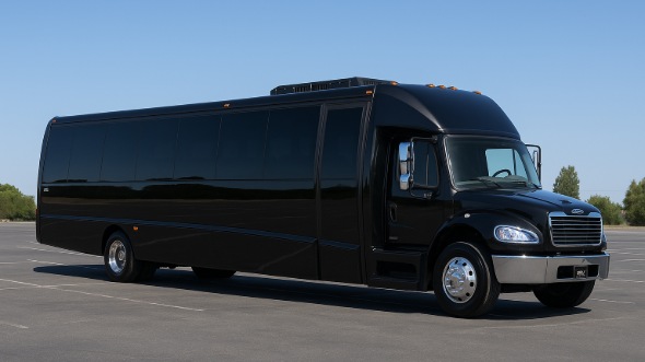 Exterior of Charter Bus Company Framingham's 18 Passenger Minibus in Framingham