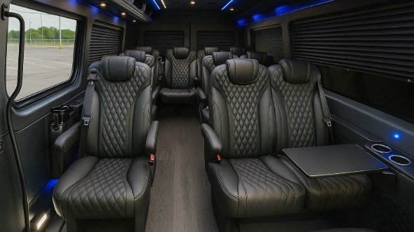 framingham sprinter van with driver interior